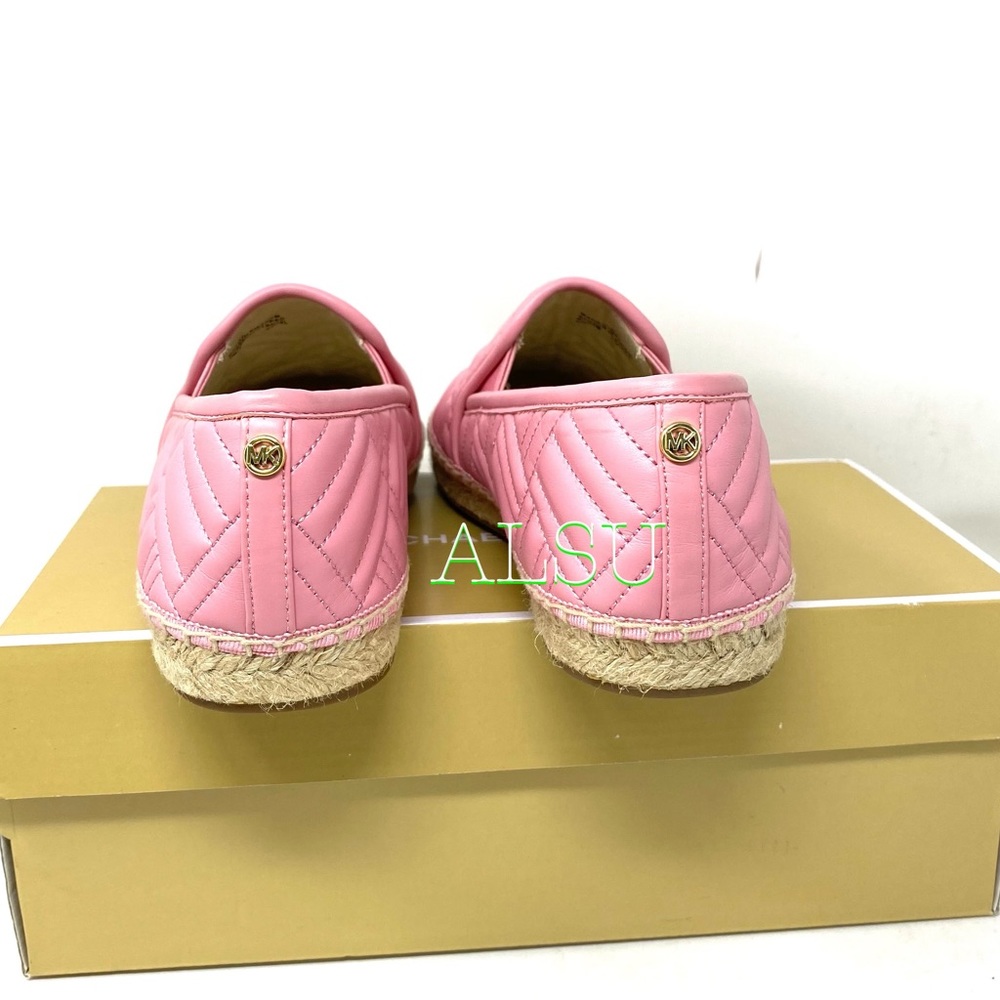 Michael Kors Hastings Espadrille Slip On Napa Pink - Picture 8 of 11